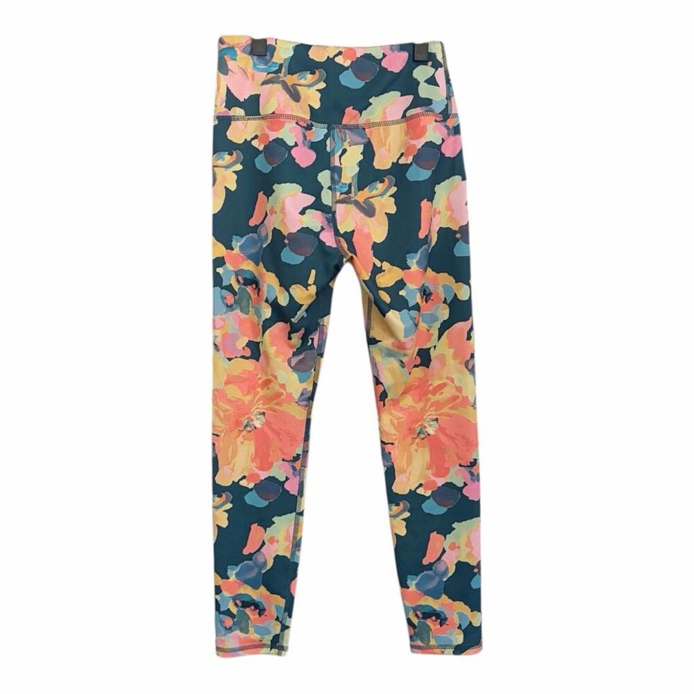 Anthropologie Daily Practice Liana Floral Leggings Medium - Picture 3 of 5